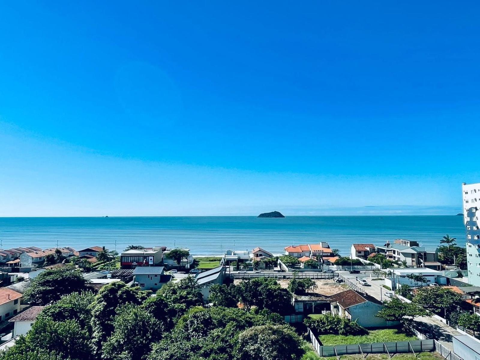 10° Andar, Vista Linda! 200M Praia, 15Km Parque Piçarras Eksteriør bilde